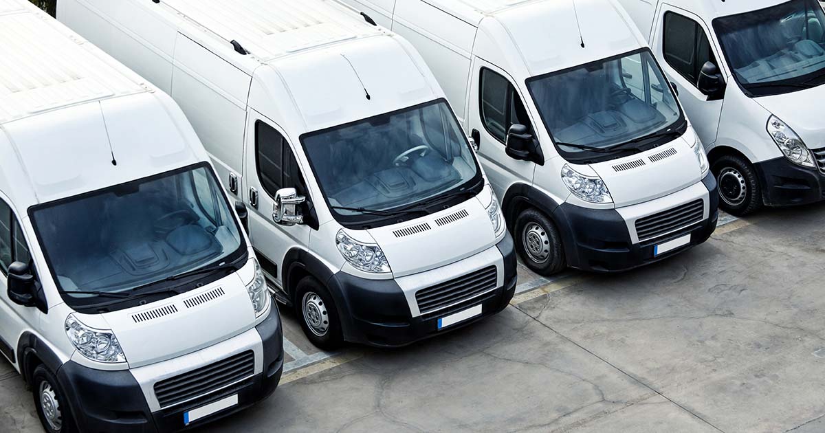 leasing a van for courier work